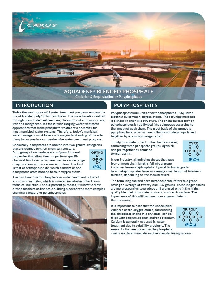 AQUADENE® Polyphosphate Tech Brief Cover Image